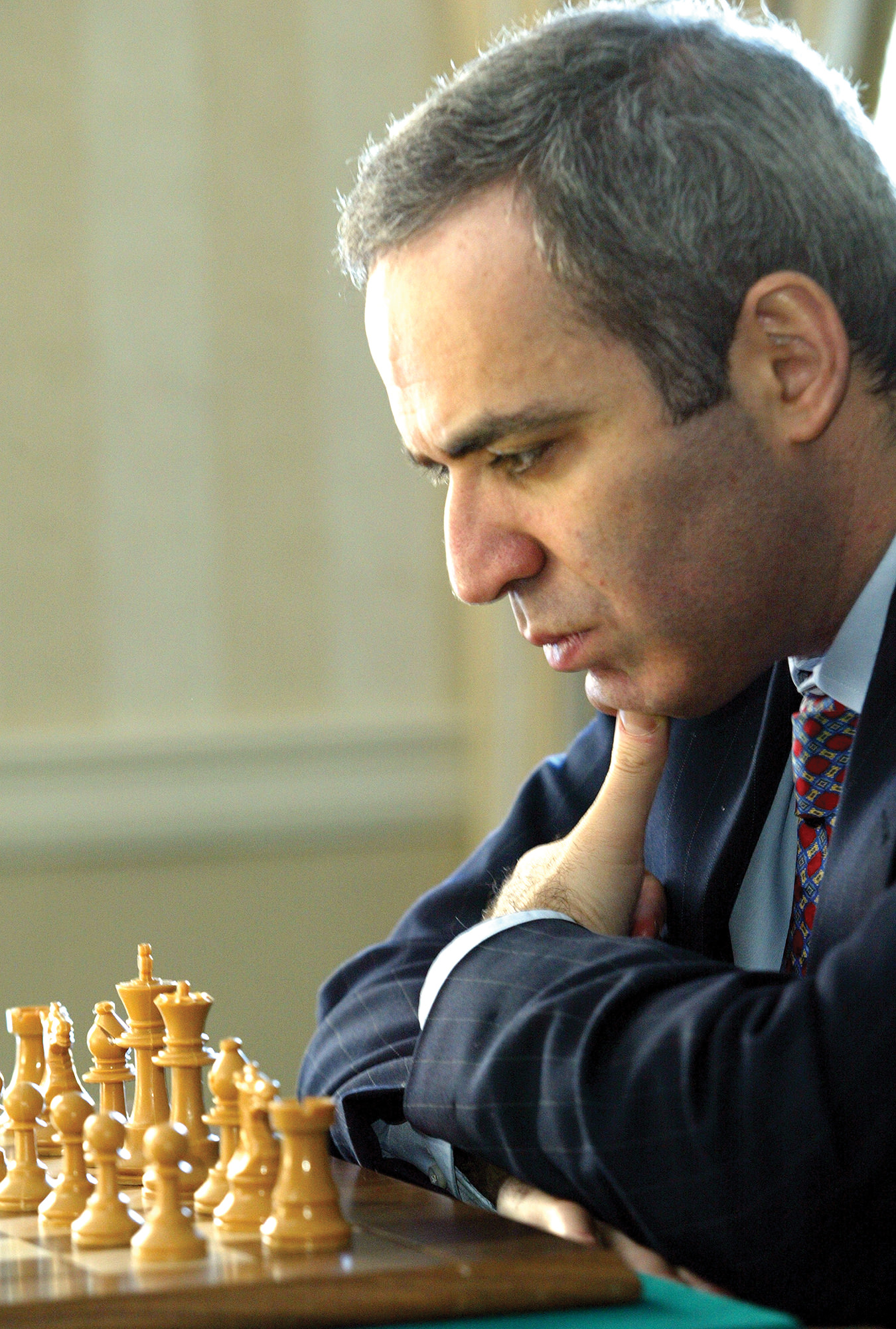 Chess Champion Garry Kasparov
